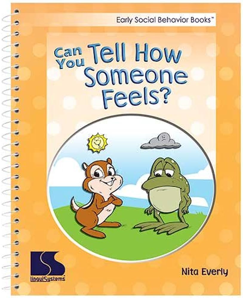 cover of Can You Tell How SOmeone Feels featuring a cartoon chipmunk and a sad frog